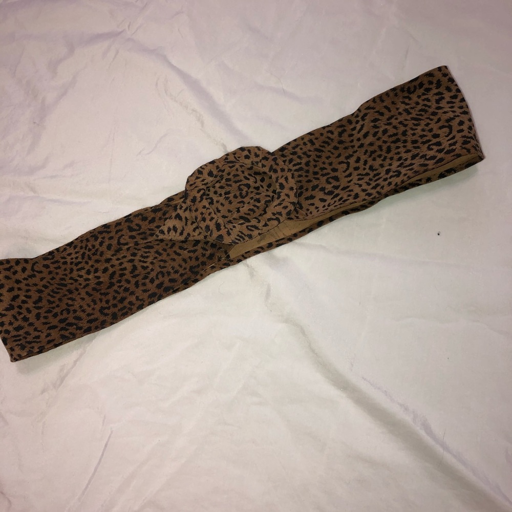 Vintage Animal Print Belt